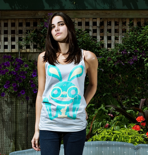 Bunny tank top by Fashion Ink Apparel